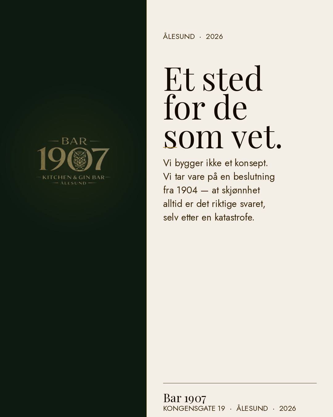 Editorial — Et sted for de som vet