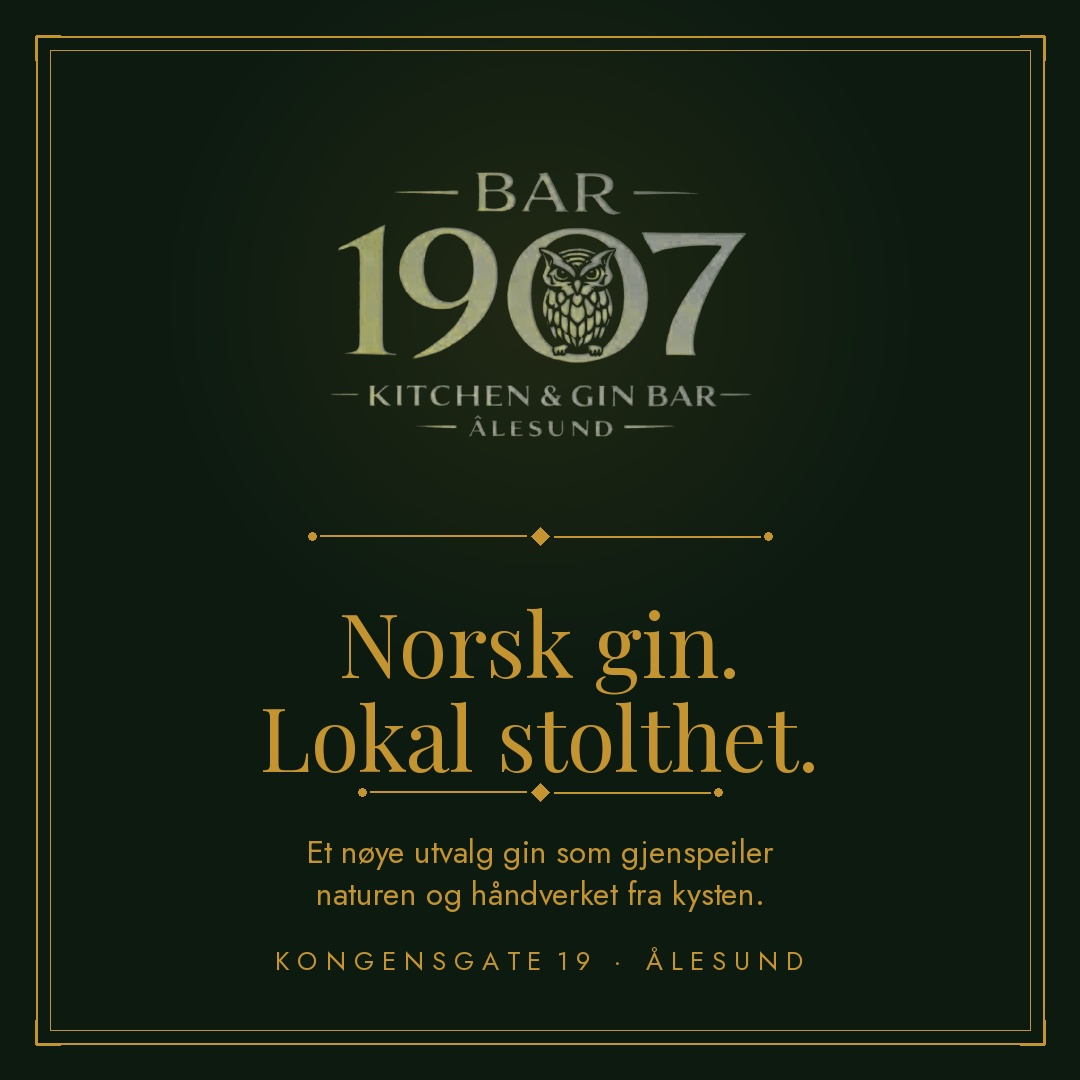Norsk gin · lokal stolthet